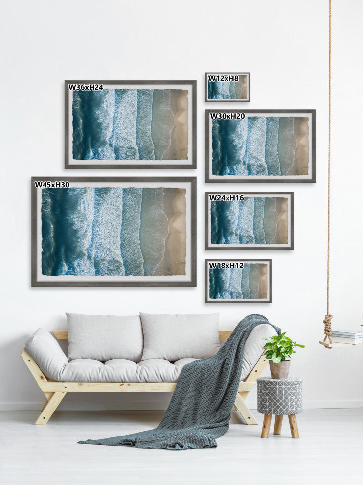 "Rhythm of the Sea" Framed Painting Print, 36x24