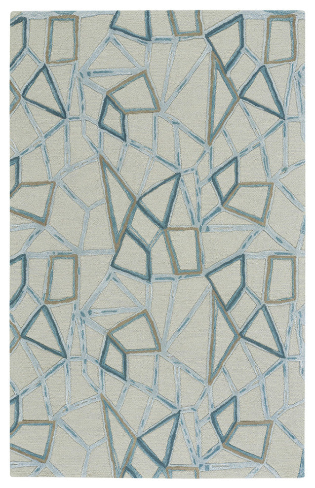 Capel Splinter Crystal 3296_640 Hand Tufted Rugs - 9'  X 12' Rectangle