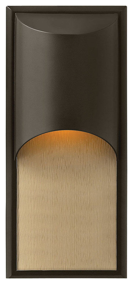 Hinkley Cascade Medium Wall Mount Lantern, Bronze