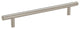 Amerock Bar Pull Collection Cabinet Pull, Set of 10, Satin Nickel, 7" Center-to-