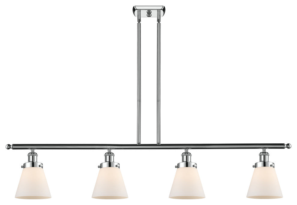 INNOVATIONS LIGHTING 916-4I-PC-G61-LED Small Cone 3 Light Island Light