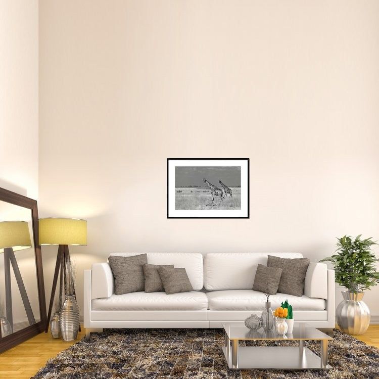 "Tourists Spend" Framed Digital Print by Mathilde Guillemot, 38"x28"