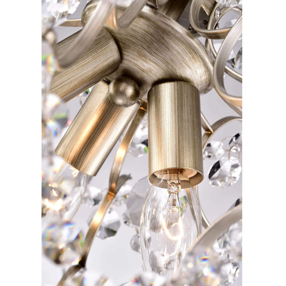 Belle 3-light Crystal Chandelier