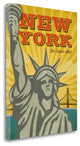 "New York The Empire State" By Renee Pulve, Giclee Print on Gallery Wrap Canvas