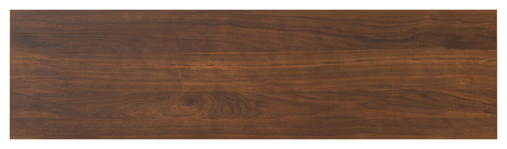 Lowry Console Sofa Table, Walnut Veneer