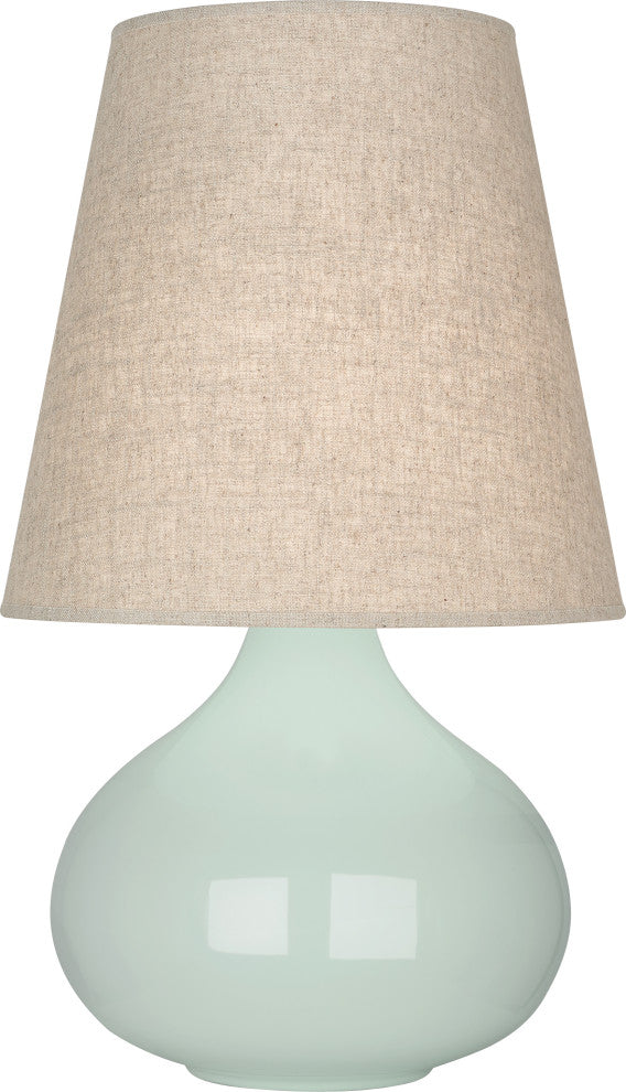 June Accent Lamp, Buff, Celadon