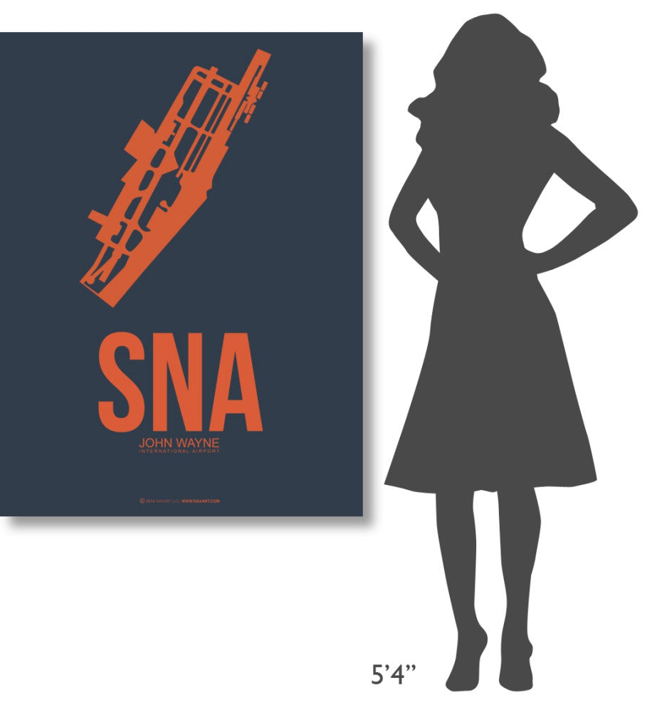 "SNA John Wayne Poster 1" Fine Art Print