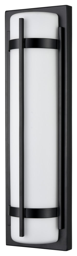 LED Light 6 in. Powder Coated Black Outdoor