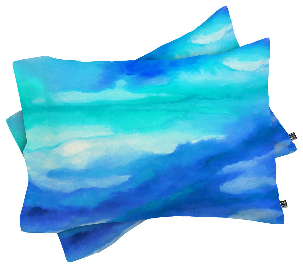 Deny Designs Jacqueline Maldonado Rise 2 Pillow Shams, Queen