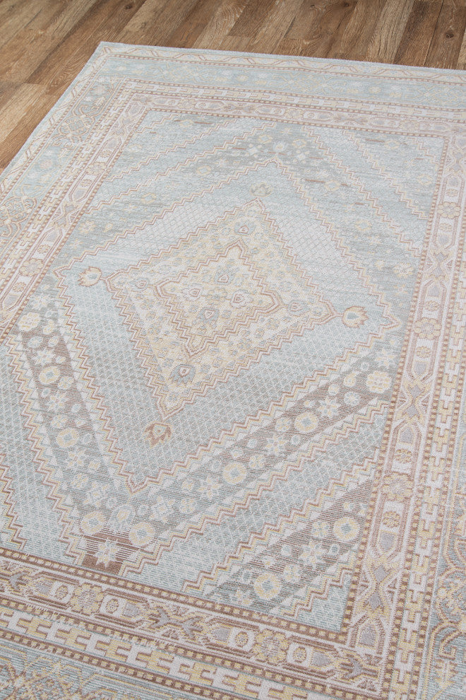 Momeni Isabella ISA-7 Area Rug, Blue, 2'3"x8' Runner