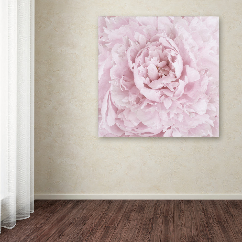 Cora Niele 'Pink Peony Flower' Canvas Art