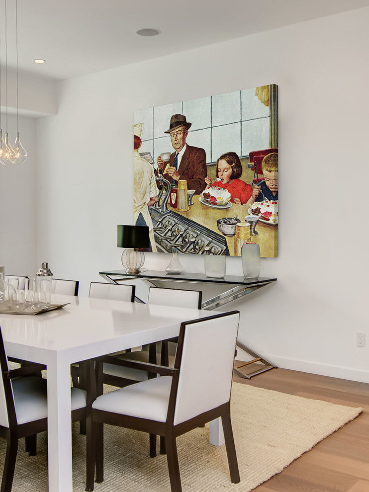 "Banana Split" Painting Print on Canvas by Amos Sewell