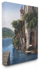 Manor on the Water Stretched Canvas Wall Art, 24x30