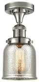 Innovations 517-1Ch-Pn-G58-Led 1 Light Dimmable Led 9" Semi-Flush Mount