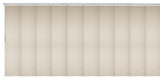 Natalia 10-Panel Track Extendable Vertical Blinds 120-218"W