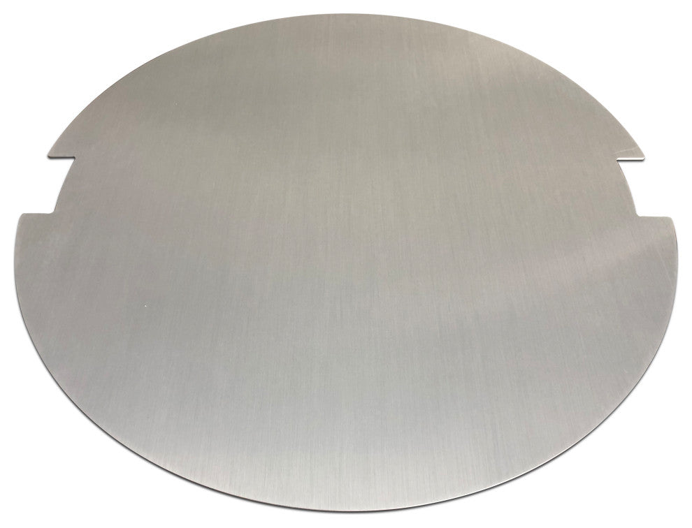 31" Aluminum Round Fire Pit Burner Cover