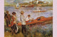 Rameurs a Chatou - Framed Paper Poster 20" x 30"