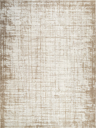 High-Low Kinsley Ivory/Brown Rug, Ivory, 8'9"x11'10"