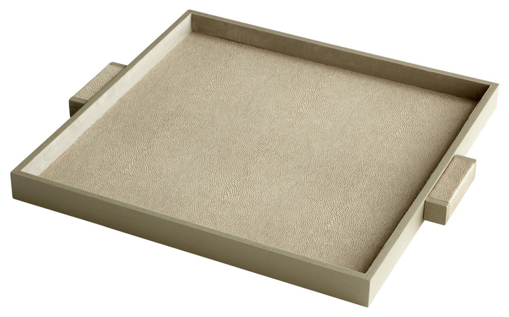 Brooklyn Tray, Shagreen, Large