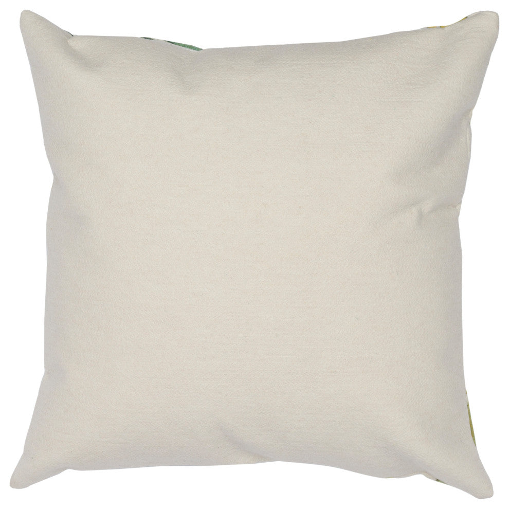 Visions IV Leaf Toss Indoor/Outdoor Pillow Forest Cloud 20"x20"