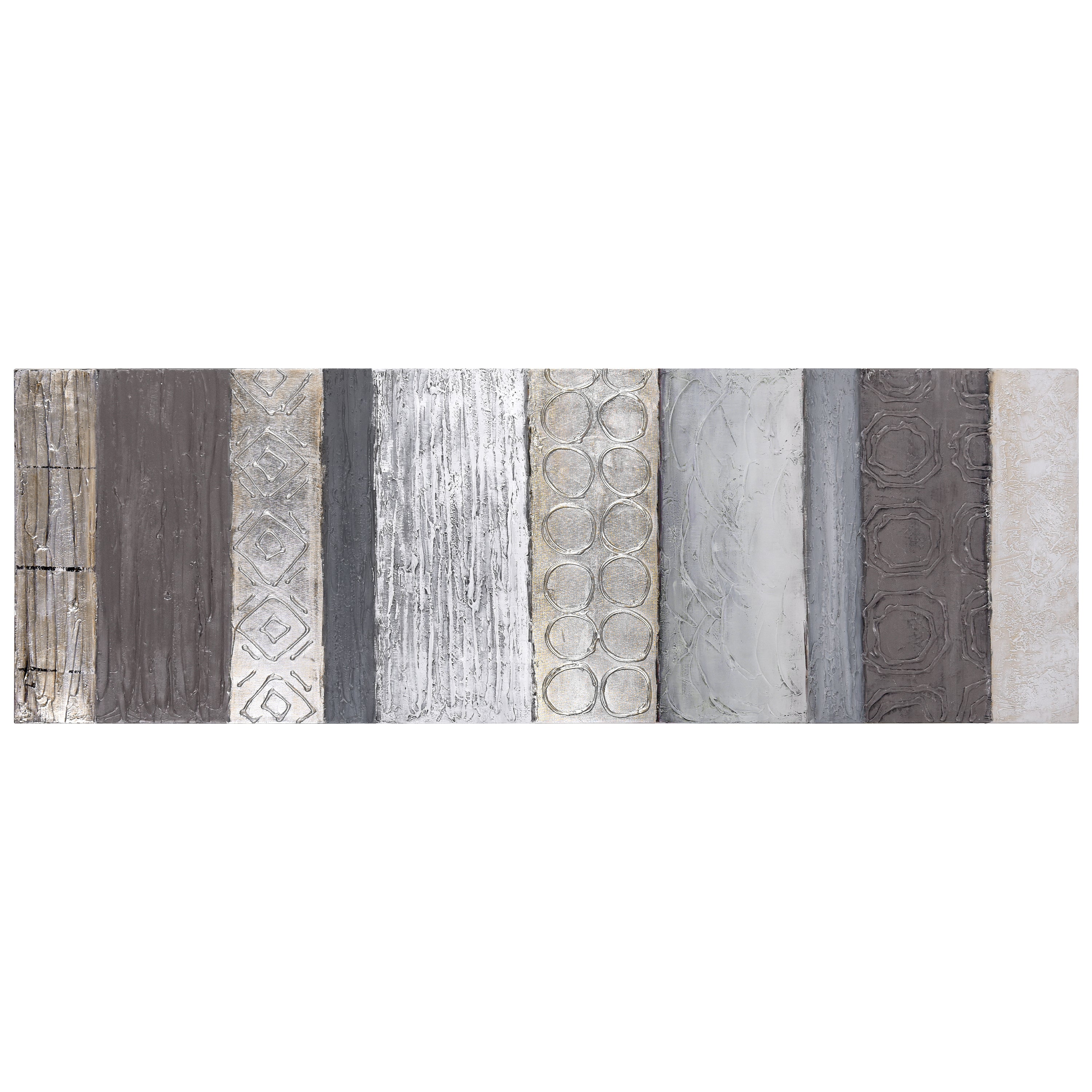 Fluid Textured Metallic Hand Painted Abstract Wall Art by Martin Edwards