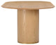 Brandy Natural Ash Wood Oval Dining Table