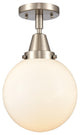 INNOVATIONS LIGHTING 447-1C-SN-G201-8-LED Beacon Flush Mount