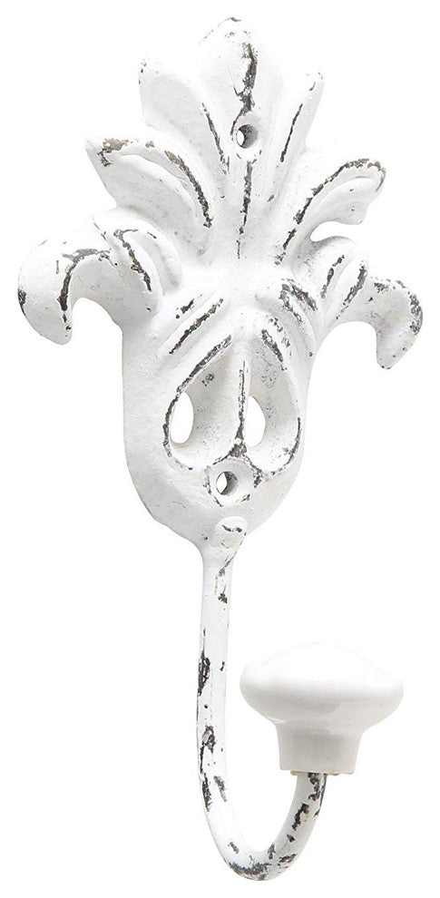 Chateaux Madeline Wall Hooks With Porcelain Caps