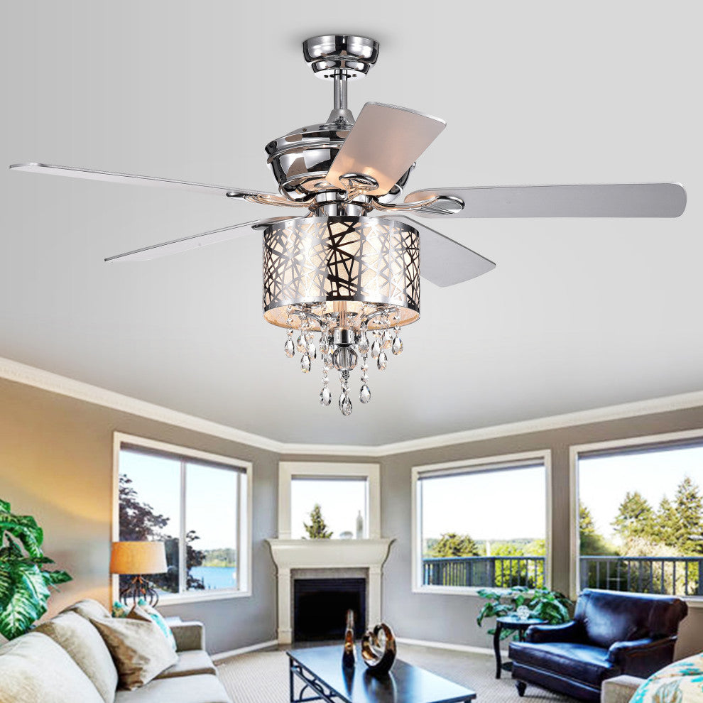 Garvey 52" Ceiling Fan, Remote Controlled