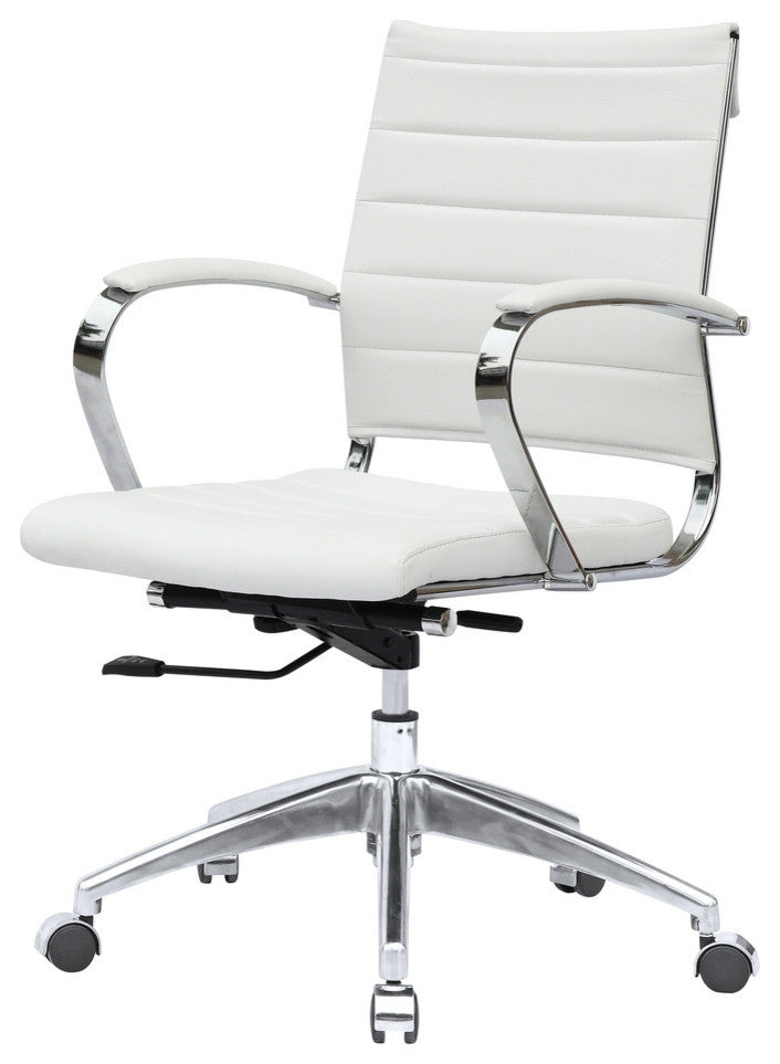 Modern Classics Sopada Conference Office Chair Mid Back, White