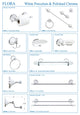 MODONA's 24" Double Towel Bar Flora Series