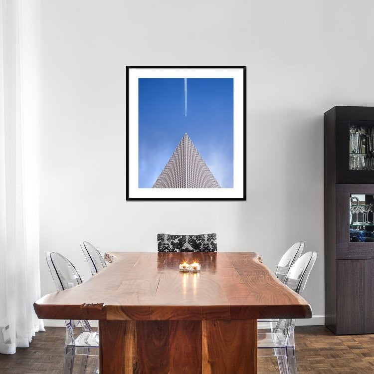 "Up And Down" Framed Digital Print by Nadav Jonas, 39x44"