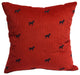 17" Tapestry Throw Pillow With Insert, Scottish Scotty