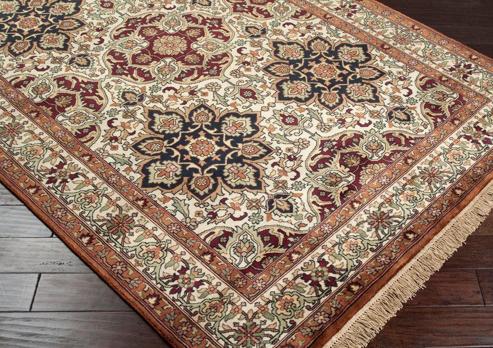 Taj Mahal Area Rug, 8', Round