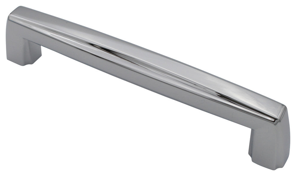 Breton Pull, Polished Chrome, 6" Pull