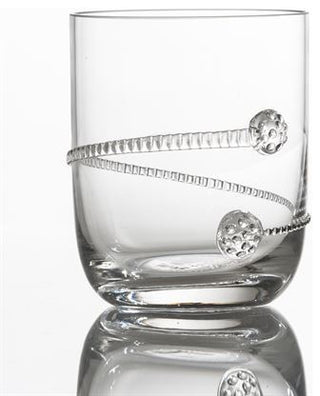 Clear Glasses Rope Stemless Cocktail, Set of 4