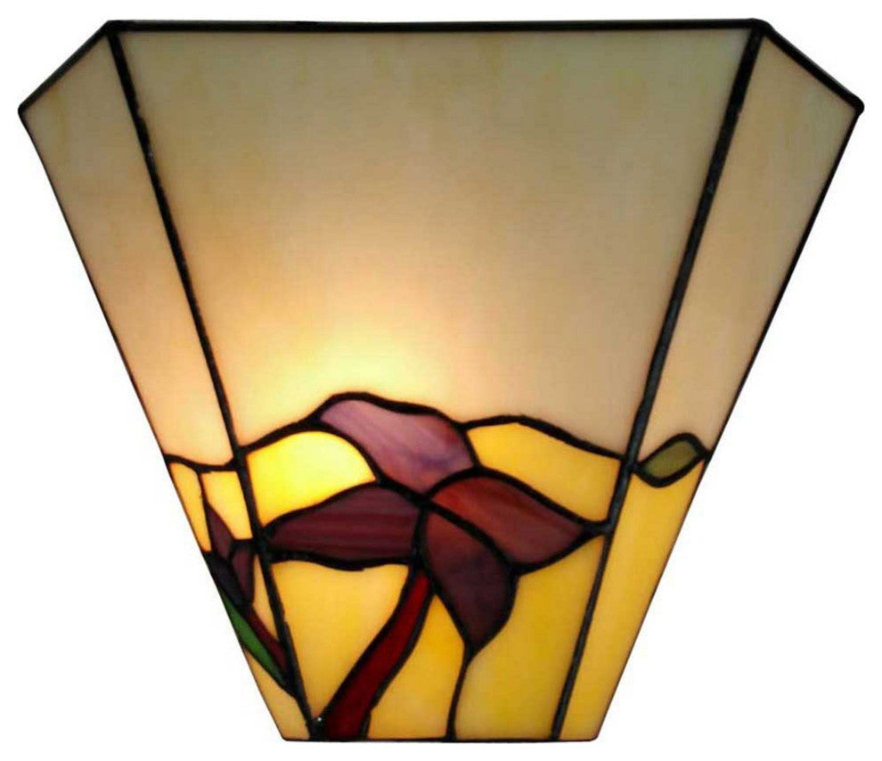 Amora Lighting AM074WL10 Tiffany Style Wall Lamp