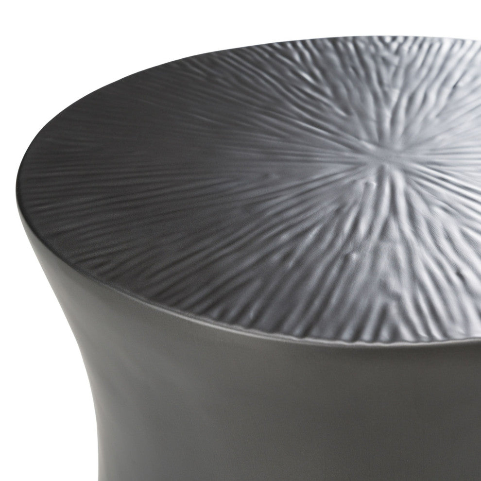 Modrest Airdrie Modern Antique Grey End Table