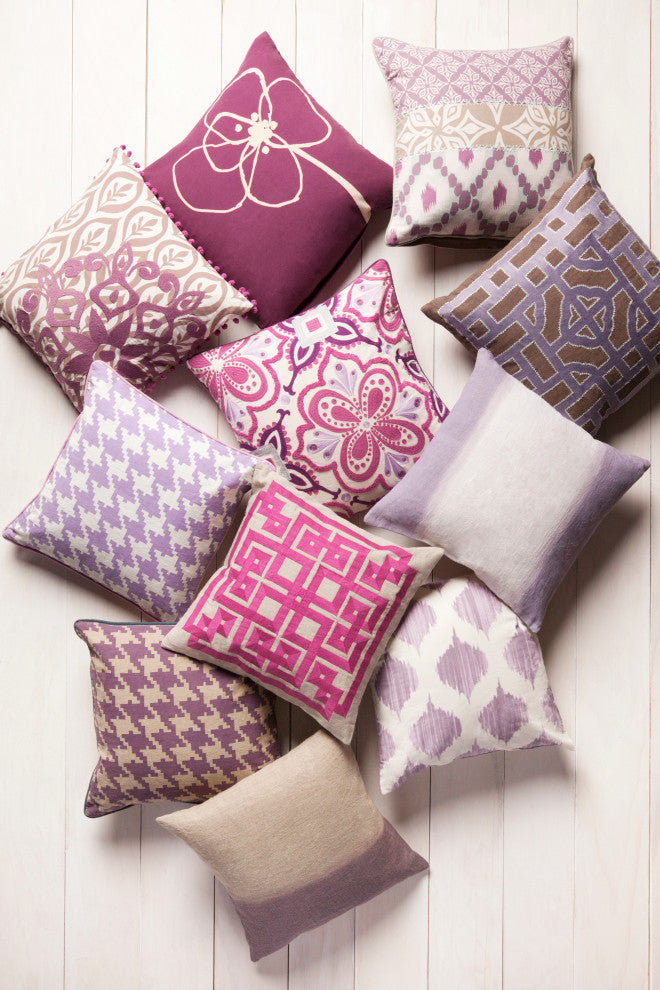 Surya Chinese Gate LD-048 22" x 22" Pillow Kit