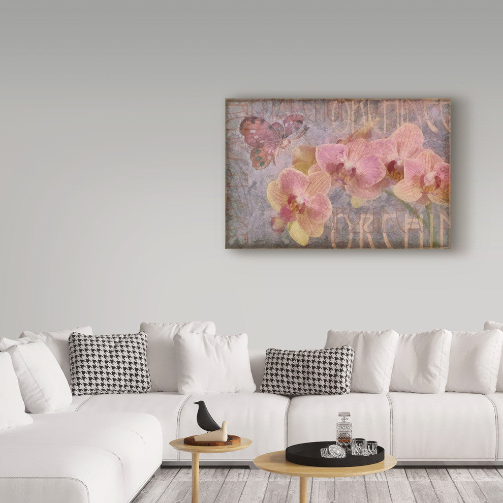 "Orchid Ii" by Cora Niele, Canvas Art, 16"x24"