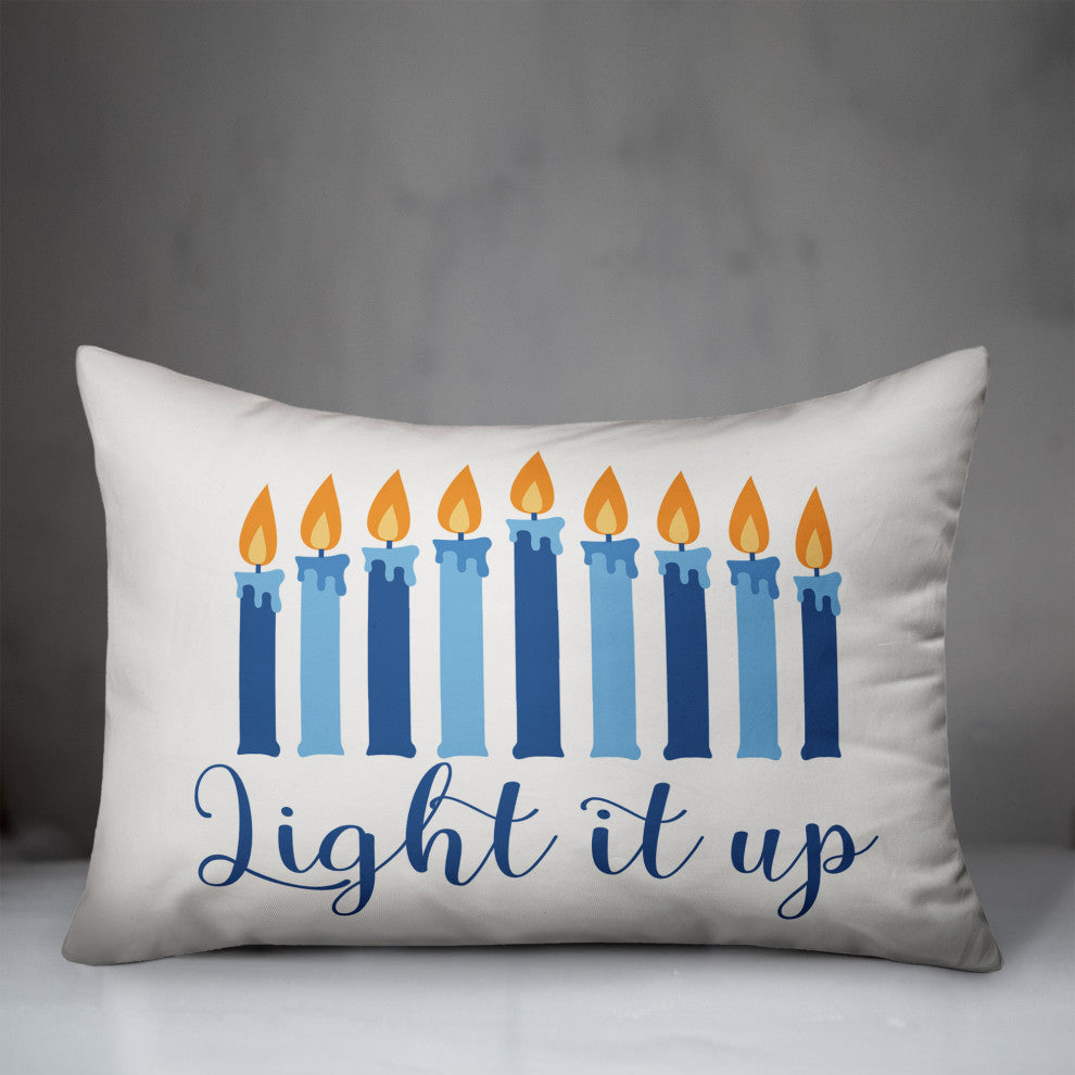 Light it Up 14"x20" Throw Pillow