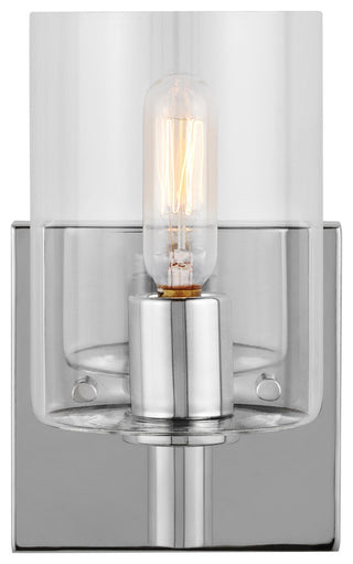 Fullton One Light Wall / Bath Sconce, Chrome