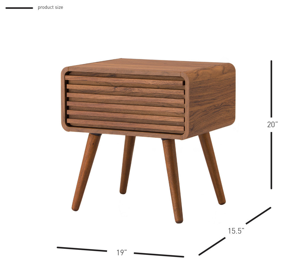 Wilson Slat Coffee/ End Table, End Table