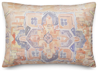 Watercolor Tile 14x20 Spun Poly Pillow