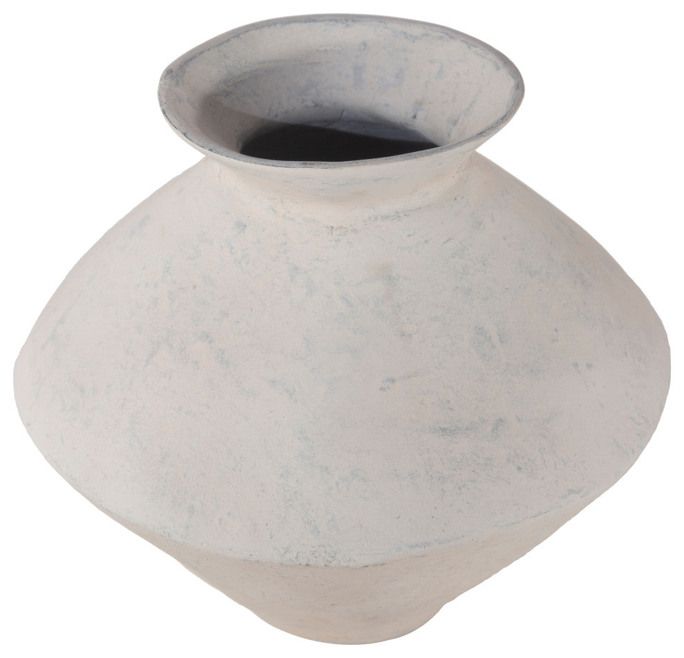 Raja Medium Decorative Vessel White