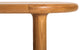 Destiny 83" Oval Solid Oak Dining Table, Brown