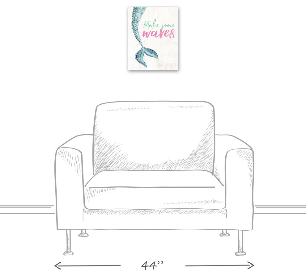 Make some Waves 11x14 Canvas Wall Art