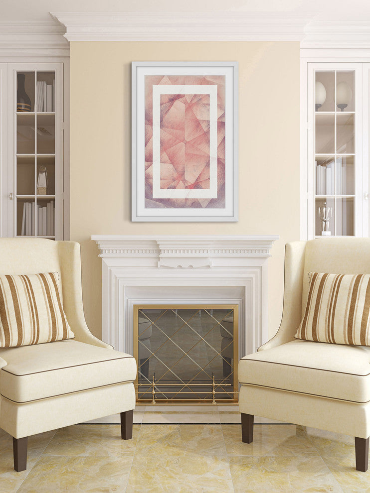 Marmont Hill, "Folds Copy" by Bryon White Framed Painting Print, 30x45