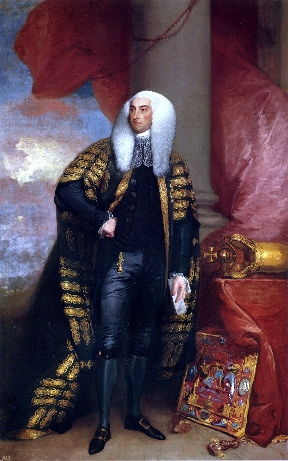 Gilbert Stuart John Fitzgibbon, 18"x27" Wall Decal Print
