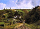 Camille Pissarro The Jallais Hills Pontoise, Gallery Wrapped Canvas, 21"x28"